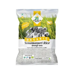 24 Mantra Organic Sona Masoori Rice 20Lb