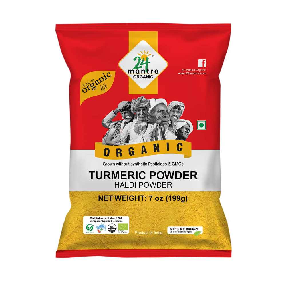 24-mantra-organic-turmeric-powder-200gm | South Asian Central