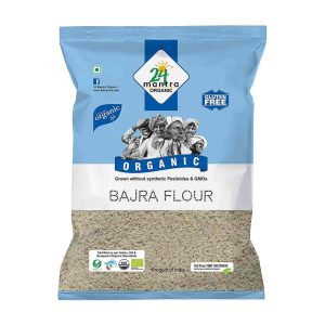 24 Mantra Bajra Flour 2Lb