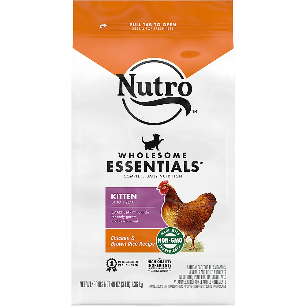 Shop Nutro Wholesome Essentials Kitten Dry Cat Food NonGmo, Natural