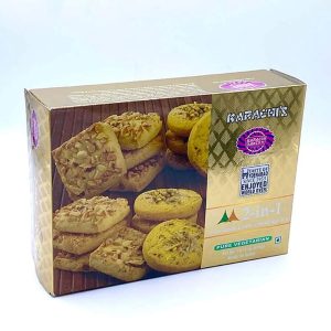 Karachi Bakery Kaju Badam & Pista Almond Biscuits 400g