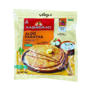 Aashirvaad Frozen Aloo Paratha 4 pcs 400g