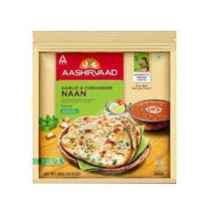 Aashirvaad Garlic Coriander Naan 400g