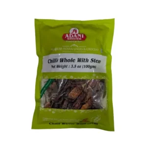 Adani Spices Chilli Whole Long With Stem 100g