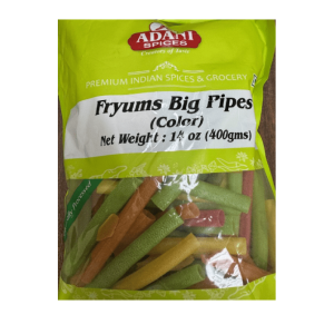 Adani Spices Fryums big Pipes 400g