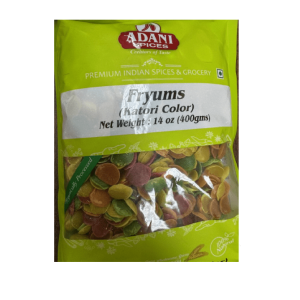 Adani Spices Fryums katori color 400g