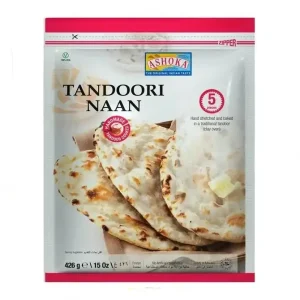 Ashoka Frozen Tandoori Naan 5pcs 426g