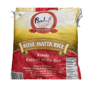 Balaji Gold Rose Matta Rice 10Lbs