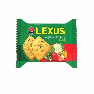 Bisk Club Lexus Veg Crackers Biscuits 240g