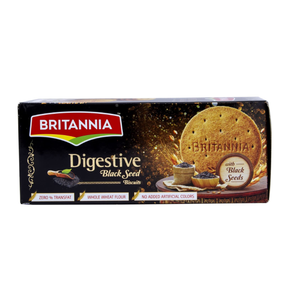 Britannia Black Seed Digestive Biscuits 350G | South Asian Central