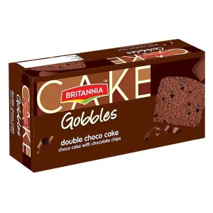 Britannia Gobbles Double Chocolate Cake 250g