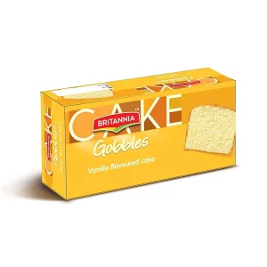 Britannia Gobbles Vanilla Cake 250g