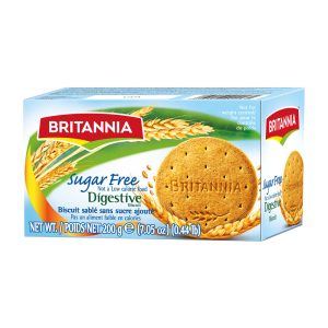 Britannia Digestive Sugar Free Biscuits 200g