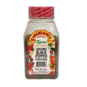 Casablanca Black Pepper Whole 6 oz