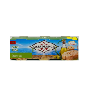Casablanca Olive Oil Solid tuna 3x80g