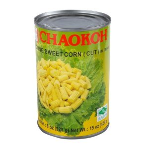 Chaokoh Young Sweet Corn Cut 425g