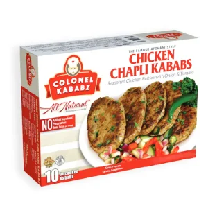 Colonel Kababz Chicken Chapli Kabab 1Lb