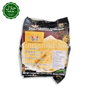 Crown Farms Frozen Roti Paratha 20pcs 1600g