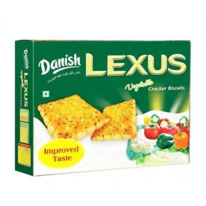 Danish Lexus Veg Crackers Biscuits 180g