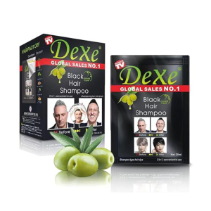 Dexe Black Hair Shampoo 25ml x 10