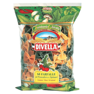 Divella 85 Farfalle Al Pomodoro E Spinaci 500g
