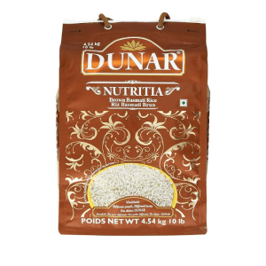 Dunar Nutritia Brown Basmati Rice 10lb