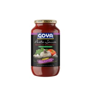 Goya Foods Pasta Sauce Garlic & Cilantro Jar 709g