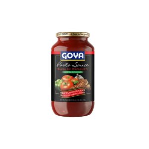 Goya Foods Pasta Sauce Meat Flavored Jar 709g