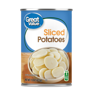 Great Value Sliced Potatoes 425g
