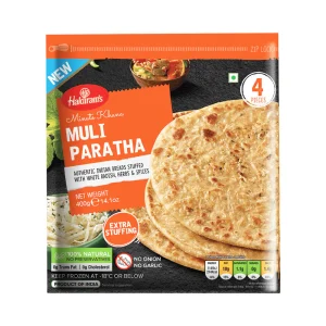 Haldirams Frozen Muli paratha 4pcs 400g