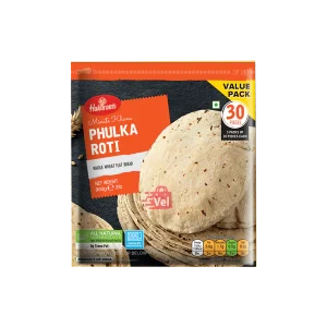 Haldirams Frozen Phulka Roti 30pcs 900g