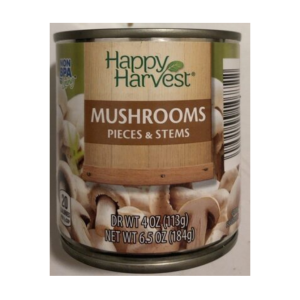 Happy Harvest Mushroom Pieces 184g