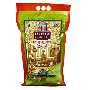 India Gate Golden Sella Basmati Rice 10Lb