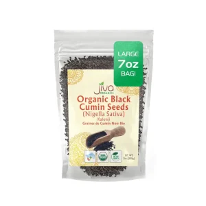 Jiva Organic Kalonji Negella Sativa 7Oz 200g