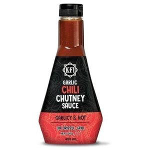 KFI Garlic Chili Chutney Sauce 15.4 oz