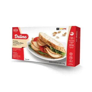K&Ns Deline Chicken Mortadella Slices 224g