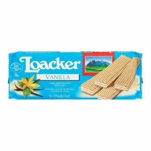 Loacker Vanila Cream Crispy Wafer 175g