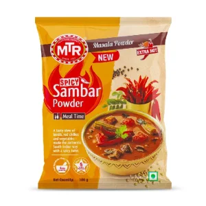 Mtr Spicy Sambar Powder 100g