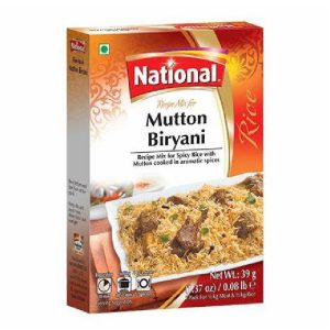 National Mutton Biryani Double Pack 39g