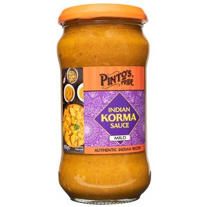 Pintos Pride Indian Korma Sauce Mild 350g