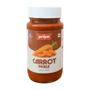 Priya Carrot Pickle without Garlic 300g