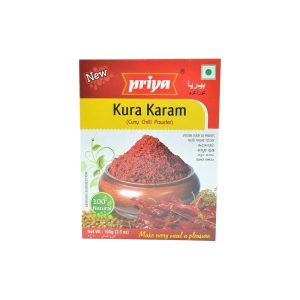 Priya Curry Chilli Powder (Kura Karam) 100g