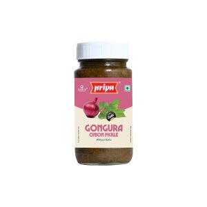 Priya Gongura Pickle without Garlic 300g