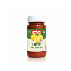 Priya Lime Pickle with Garlic 300g