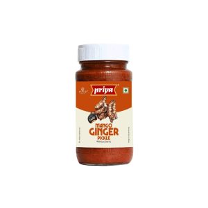 Priya Mango Ginger Pickle without Garlic 300g