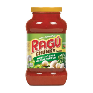 Ragu Chunky Mushroom Green Pepper 680g