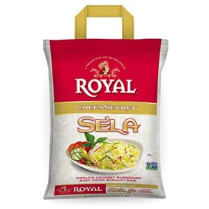 Royal Sella Parboiled Basmati Rice Extra Long 10Lb