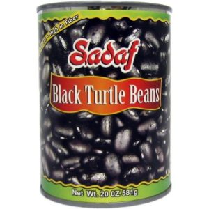 Sadaf Black Turtle Beans 581g