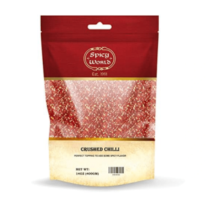 Spicy World Chilli Crushed 400g