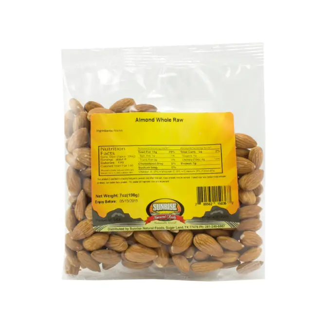 Sunrise-Raw-Almond-Whole-198g | South Asian Central